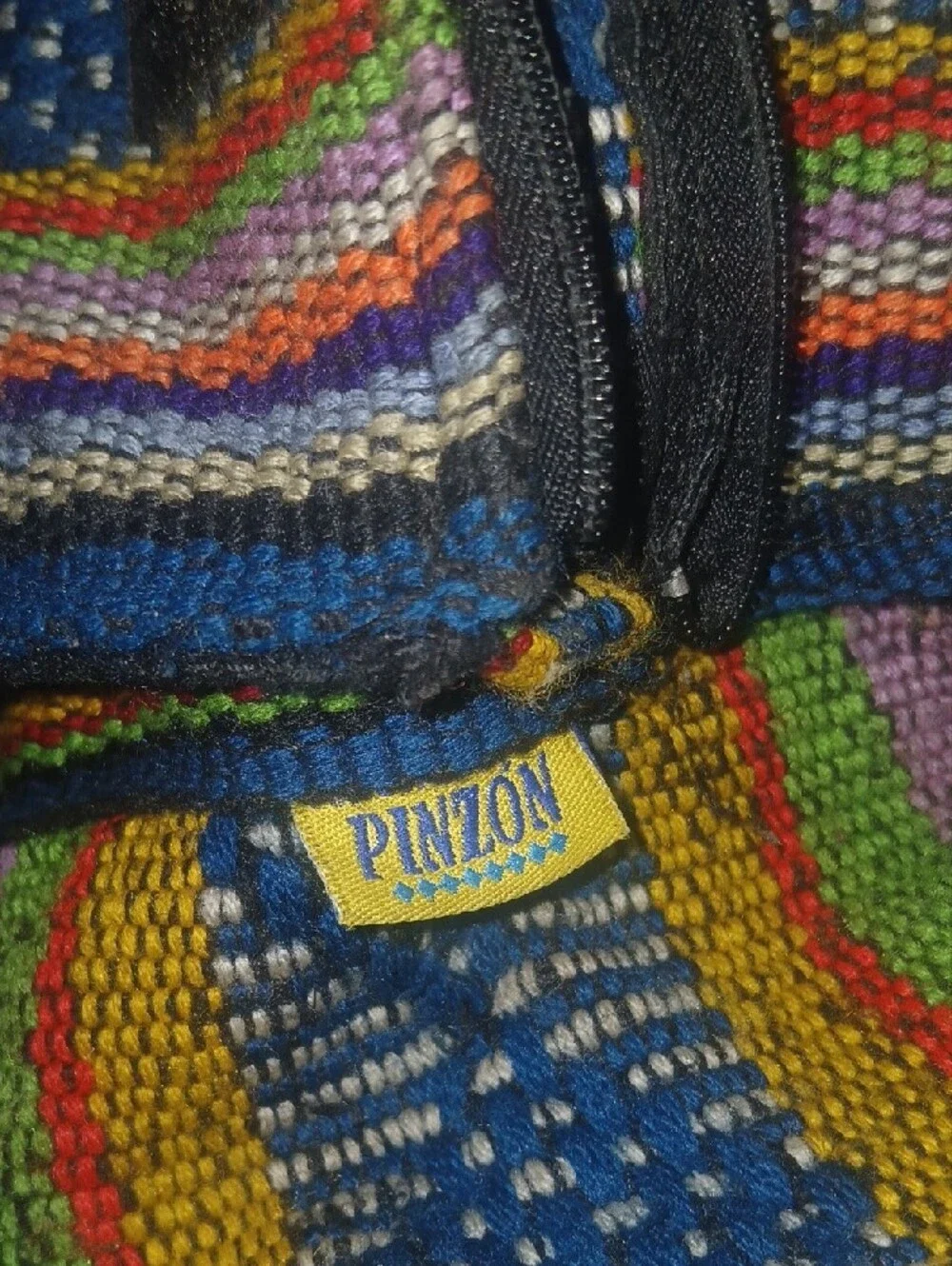 Pinzon Multicolor Hippie Mini Backpack